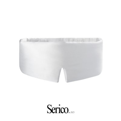 Taormina | Maschera 100% in Seta di Gelso - Bianco