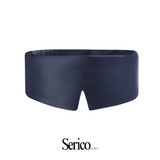 Taormina | Maschera 100% in Seta di Gelso - Blu Oceano