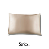 Amalfi Beauty Pillow | Federa 100% in Seta di Gelso - Champagne
